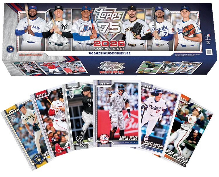 2026 Topps Baseball Complete Factory Set Hobby Box sealed