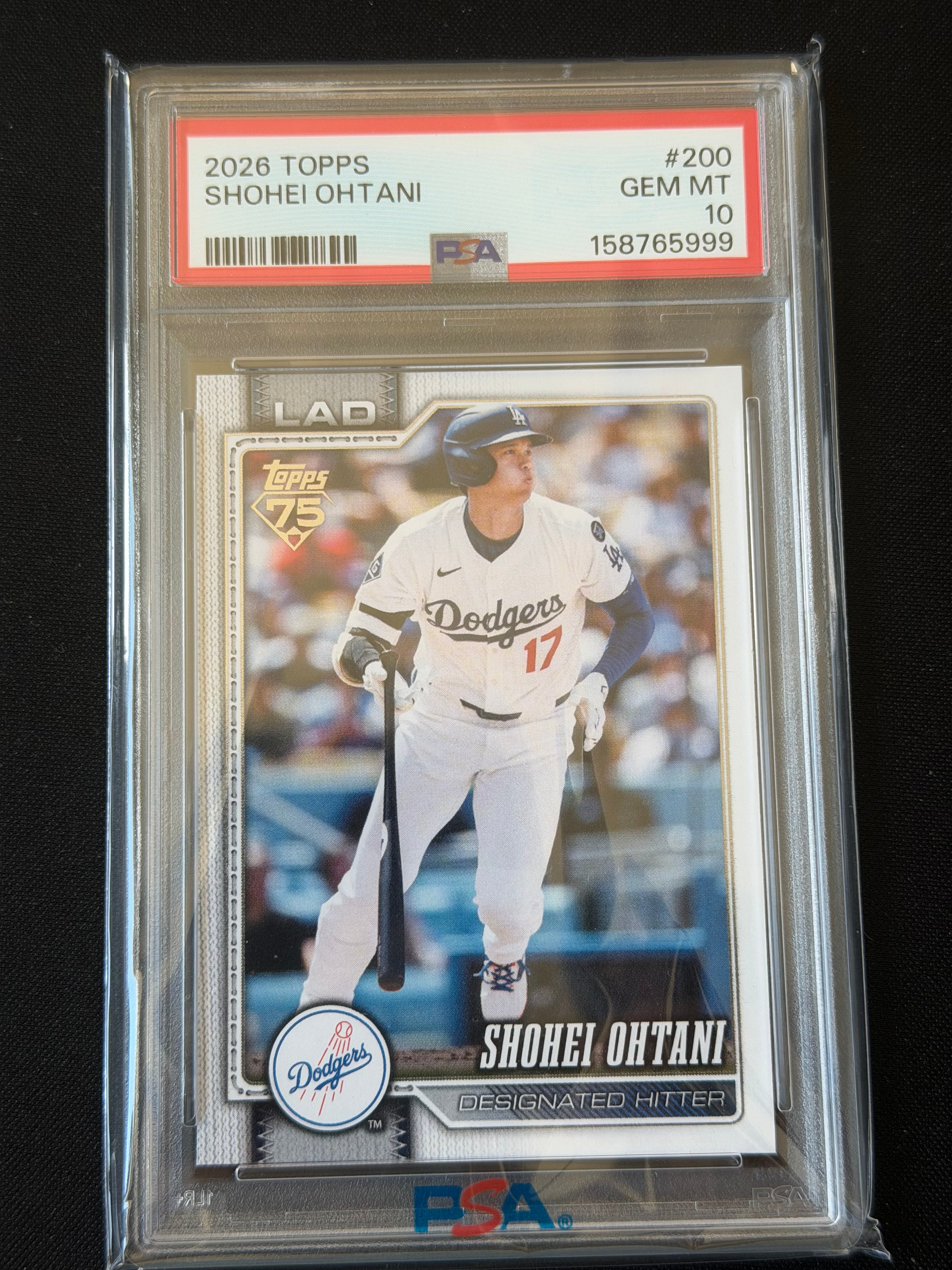 2026 Topps #200 Shohei Ohtani PSA 10
