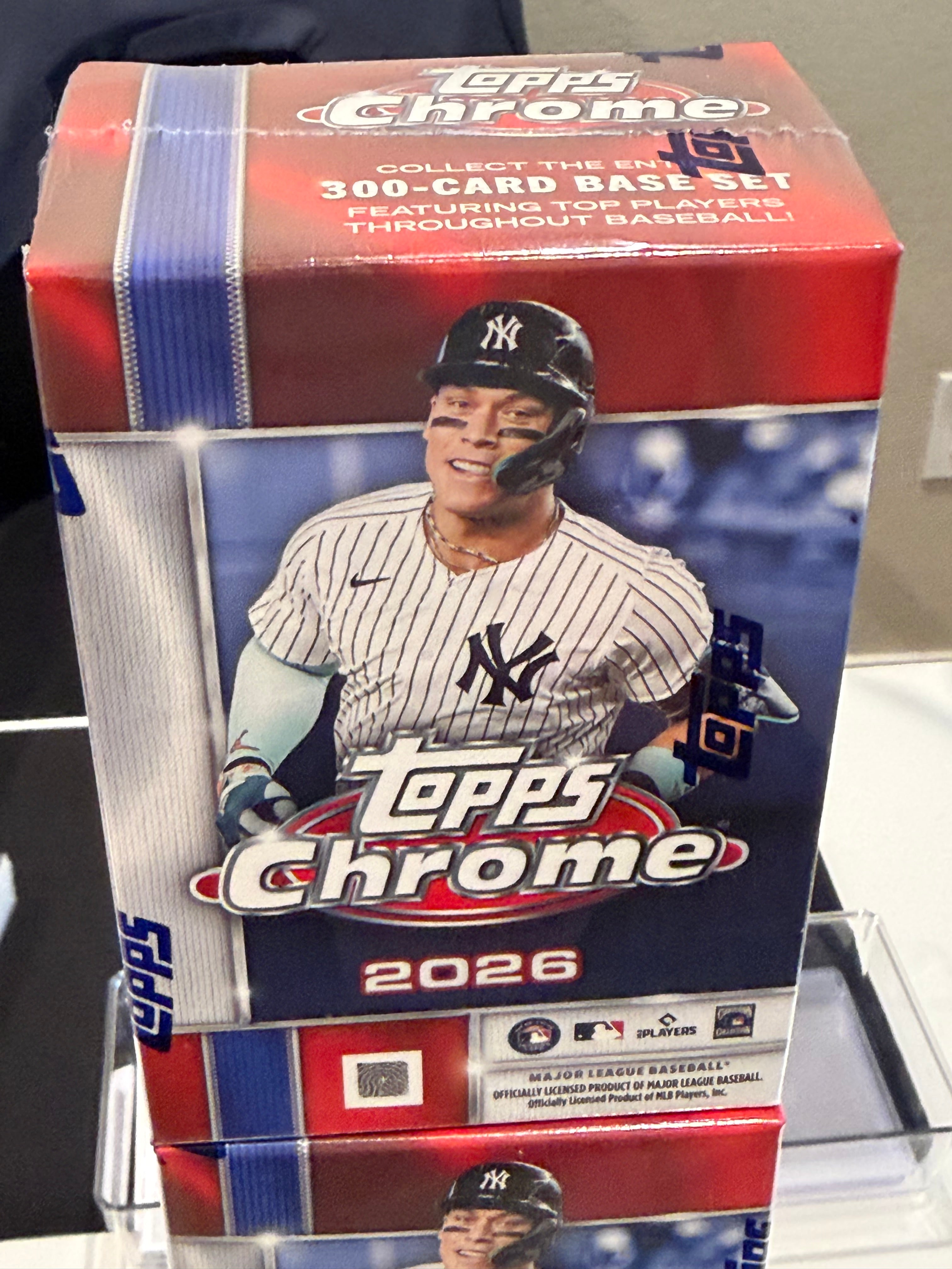 2026 TOPPS CHROME BASEBALL VALUE BLASTER BOX MLB Brand New Sealed
