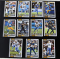 2026 Topps Flagship Football Los Angeles Chargers team set, 11 cards
