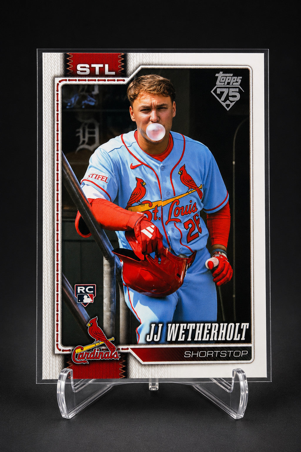 2026 Topps Series 1 & 2 St. Louis Cardinals team set, 23 cards