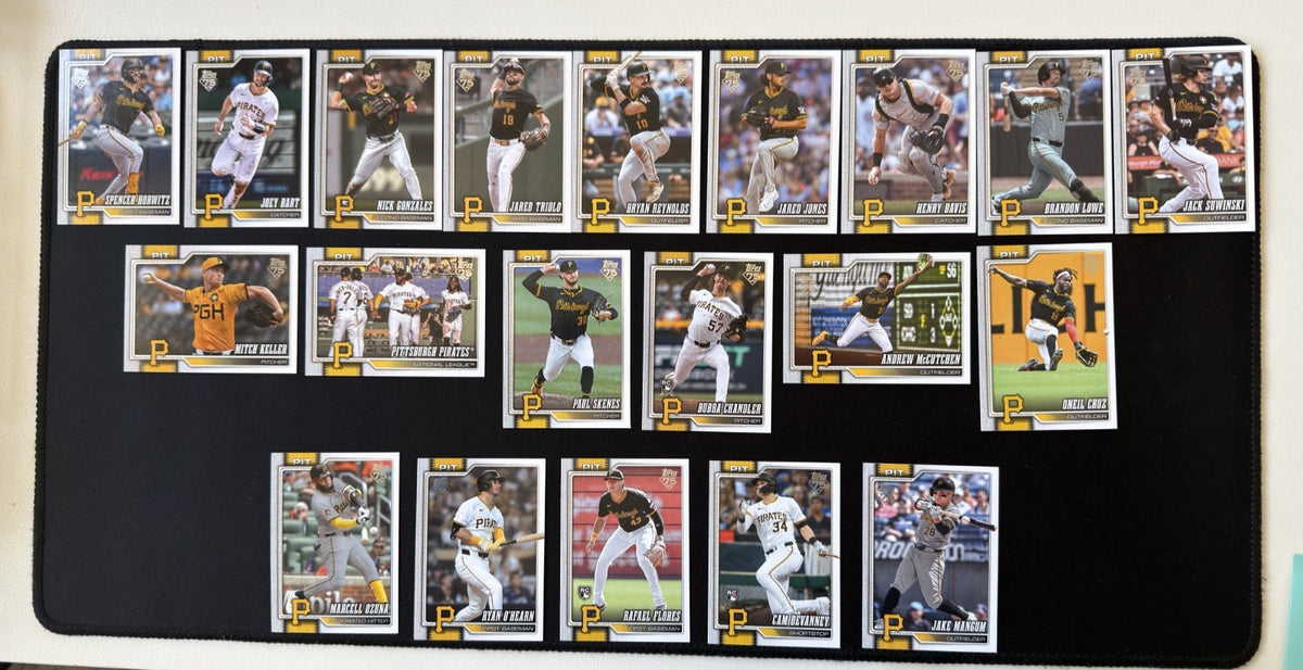 2026 Topps Series 1 & 2 Pittsburgh Pirates team set, 25 cards