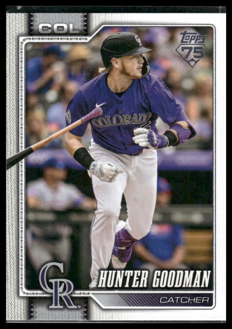 2026 Topps Series 1 & 2 Colorado Rockies team set, 19 cards