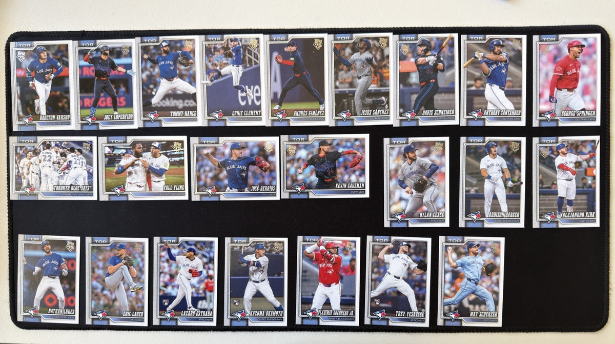 2026 Topps Series 1 & 2 Toronto Blue Jays team set, 24 cards